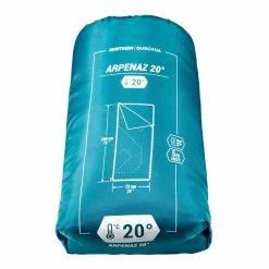 Quechua Camping Sleeping Bag Arpenaz 68°F