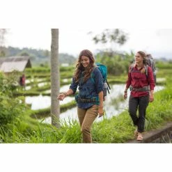 Forclaz Hiking Clothing Women's Travel Backpacking Zip-Off Pants Travel 500