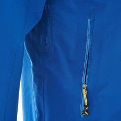 Quechua Hiking Clothing Mens Hiking Waterproof Rain Jacket Forclaz 400