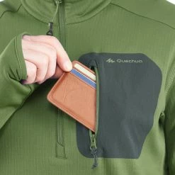 Quechua Hiking Clothing Men's Snow Hiking Long-Sleeve T-Shirt Forclaz 500