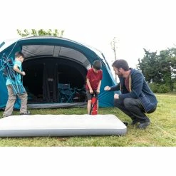 Quechua Air Basic, 47'' Inflatable Camping Mattress Hiking Clothing