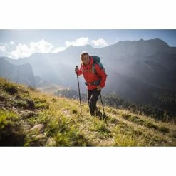 Quechua Hiking Clothing Forclaz Trek 100, Women's Light Backpacking Synthetic Down Jacket With Hoodie