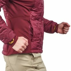 Forclaz Hiking Clothing Women's Travel Backpacking 3-in-1 Jacket RainWarm 500