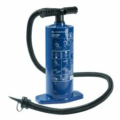 Quechua Decathlon Camping Small Double Action Compact Hand Pump Max 5PSI