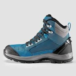 Quechua SH520, Waterproof Warm Mid Snow Hiking Boots, Men's