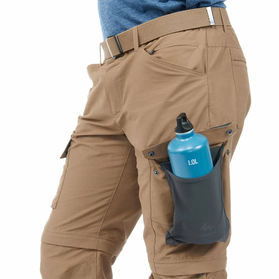 Forclaz Travel 500, Convertible Pants, Men's Hiking Clothing