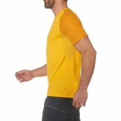 Hiking Clothing Quechua Tech Fresh 100, Short-sleeved Hiking T-Shirt, Men's
