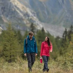 Forclaz Men's Travel Backpacking Pants Arpenaz 500 Hiking Clothing