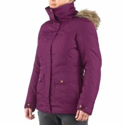 Quechua Hiking Clothing Women's Snow Hiking Warm Jacket SH600