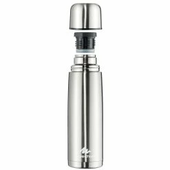 QUechua, Isothermal Double Wall Stainless Steel Hiking Water Bottle, 34oz