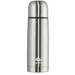 Quechua, Stainless Steel Isothermal Hiking Water Bottle, 13.5oz