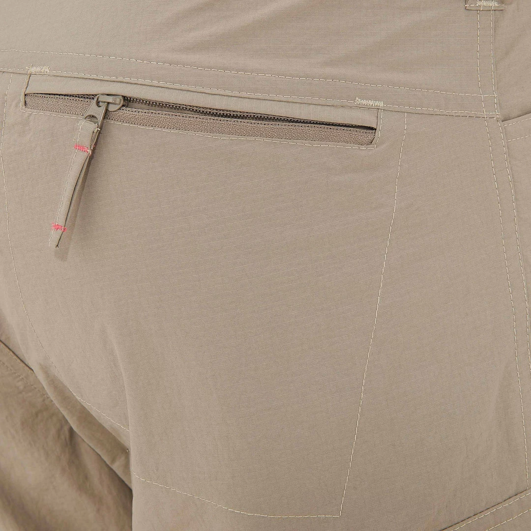 Hiking Clothing Men's Backpacking Zip-Off Pants Forclaz 100