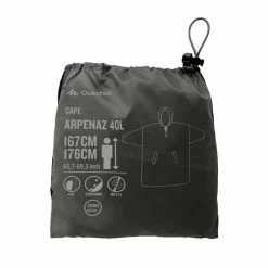 Forclaz 40 L Hiking Rain Poncho