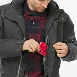 Forclaz Travel 700, 3-in-1 Waterproof 5° F Backpacking Jacket, Men's Hiking Clothing