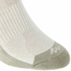 Quechua Hiking Clothing Country Walking Socks High X 2 Pairs NH100