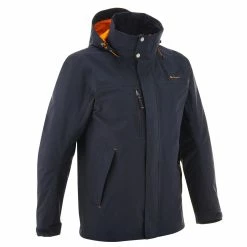 Quechua Hiking Clothing Men's Hiking Waterproof Rain Jacket Arpenaz 300