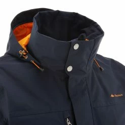 Quechua Hiking Clothing Men's Hiking Waterproof Rain Jacket Arpenaz 300