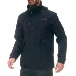 Quechua Hiking Clothing Men's Hiking Waterproof Rain Jacket Arpenaz 300