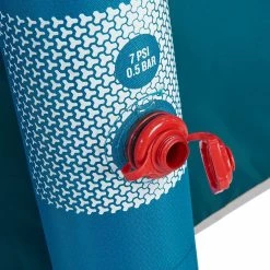 Quechua Air Seconds Fresh & Black, Inflatable Waterproof Family Camping Tent, 5 Person 2 Room Hiking Clothing