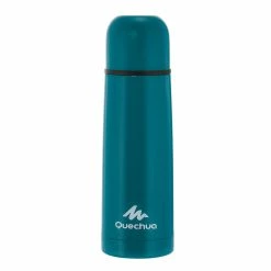 Quechua, Stainless Steel Isothermal Hiking Water Bottle, 13.5oz
