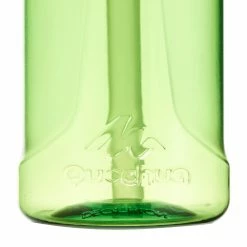 Quechua, Plastic Hiking Water Bottle With Instant Cap + Straw, 17oz Hiking Clothing