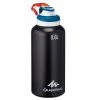 Quechua Quick-Open 500, 0.6 L Aluminum Hiking Flask