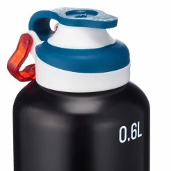 Quechua Quick-Open 500, 0.6 L Aluminum Hiking Flask