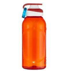 Quechua Tritan 500, Quick Opening Plastic Hiking Water Bottle, 17oz