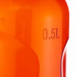 Quechua Tritan 500, Quick Opening Plastic Hiking Water Bottle, 17oz