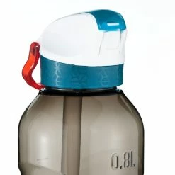 Hiking Clothing Quechua Tritan 900, Instant Stopper Plastic Hiking Water Bottle With Straw, 27oz