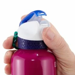 Quechua 900, Quick Opening Tube 0.6 L Aluminum Hiking Water Bottle Hiking Clothing