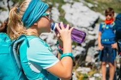 Quechua Tritan 500, Quick Opening Plastic Hiking Water Bottle, 17oz