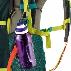 Quechua Tritan 500, Quick Opening Plastic Hiking Water Bottle, 17oz