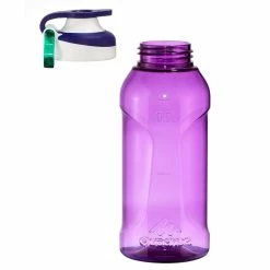 Quechua Tritan 500, Quick Opening Plastic Hiking Water Bottle, 17oz