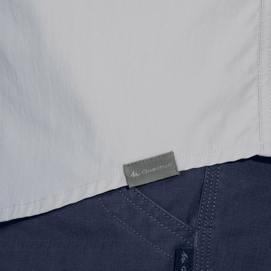 Forclaz Hiking Clothing Men’s Short Sleeved Hiking Shirt Arpenaz 500