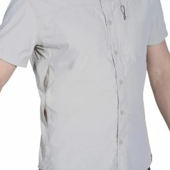 Forclaz Hiking Clothing Men’s Short Sleeved Hiking Shirt Arpenaz 500