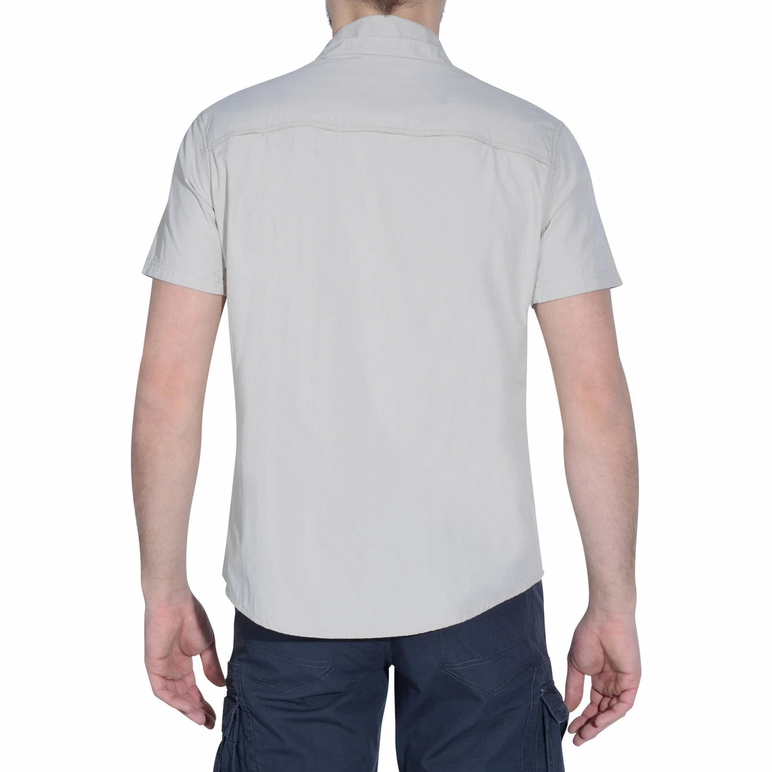 Forclaz Hiking Clothing Men’s Short Sleeved Hiking Shirt Arpenaz 500