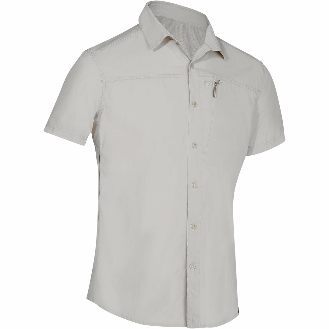 Forclaz Hiking Clothing Men’s Short Sleeved Hiking Shirt Arpenaz 500