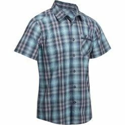 Quechua Hiking Clothing Men's Hiking Short-Sleeved Shirt Arpenaz 100