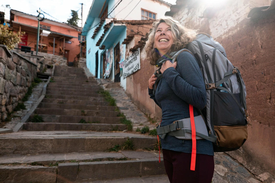 Hiking Clothing Forclaz Travel 500, 70 L Hiking Backpack, Women's