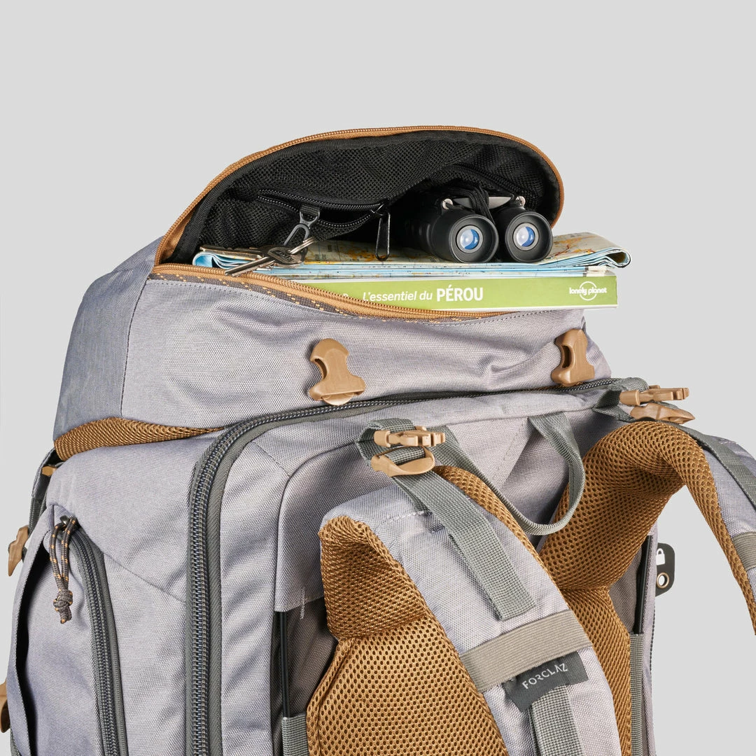 Hiking Clothing Forclaz Travel 500, 70 L Hiking Backpack, Women's