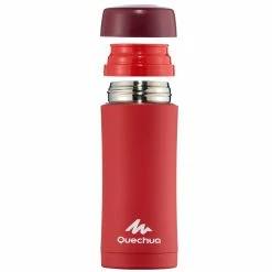 Quechua, Stainless Isothermal Water Bottle, 12oz Hiking Clothing