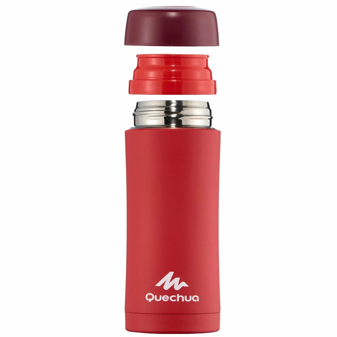 Quechua, Stainless Isothermal Water Bottle, 12oz Hiking Clothing
