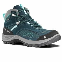 Quechua MH100, Mid Waterproof Hiking Shoes, Women's