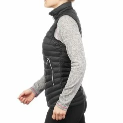 Forclaz Trek 100, Down Puffer Backpacking Vest, Women’s Hiking Clothing