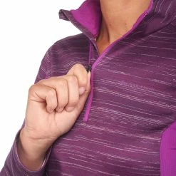 Quechua Women's Snow Hiking Long-Sleeve T-Shirt SH300 Hiking Clothing