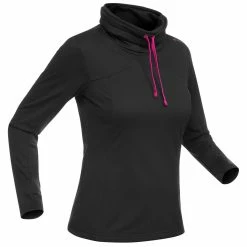 Quechua SH100, Warm Snow Hiking Long Sleeved T-Shirt, Women's Hiking Clothing
