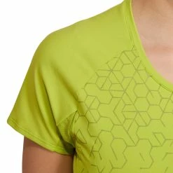 Quechua Women's Hiking Short-Sleeve T-Shirt Techfresh 100 Hiking Clothing