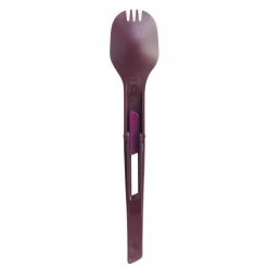 Hiking Clothing Forclaz Trek 500, Folding Plastic Camping Spoon+Fork