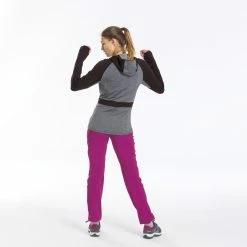 Hiking Clothing Quechua FH500, Fleece Hiking Jacket, Women's